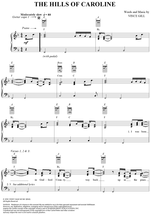 The Hills of Caroline