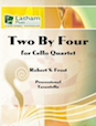 Two By Four for Cello Quartet - Cello 2