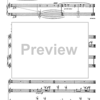 Tre odi saffiche - Score