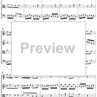 Sonata No. 4 in C major - Score
