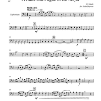 Prelude and Fugue in B-flat Major - Euphonium BC