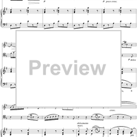 Serenade (Quand tu chantes) - Piano Score