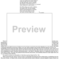 20b. "So oft ich meine Tabakspfeife", Aria in G Minor