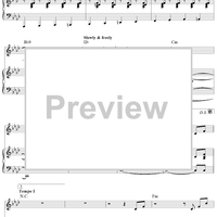 A Taste of Honey - Piano Score