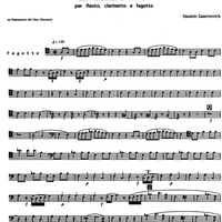 Ein Scherz-Trio - Bassoon