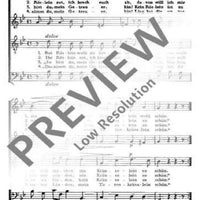 Rosmarin - Choral Score