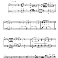 Praeludium VII Op.46g - Score