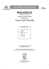 Bagatelle, Opus 119, No. 1 - Score
