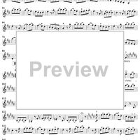 Violin Duet No. 9 in B Minor from "Twelve Easy Duets", Op. 10 - Violin 1