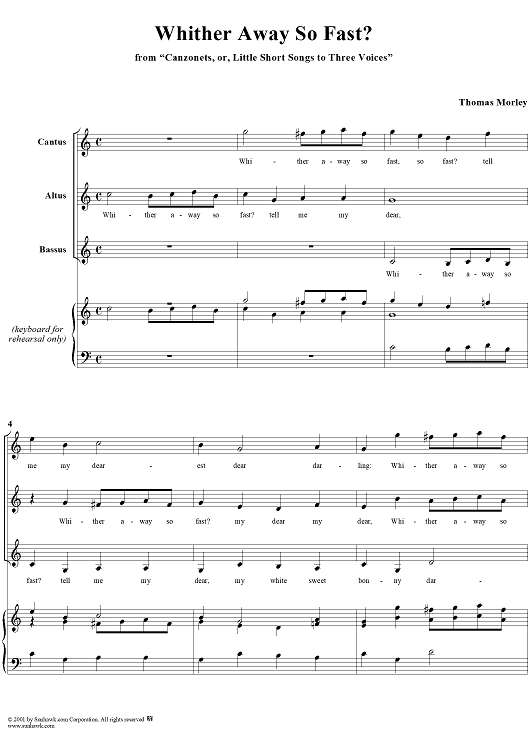 Whither Away So Fast?