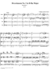 Divertimento No. 2, Movement 1 - Score