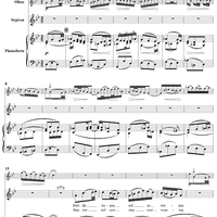 "Hört, ihr Augen, auf zu weinen", Aria, No. 3 from Cantata No. 98: "Was Gott tut, das ist wohlgetan" - Piano Score