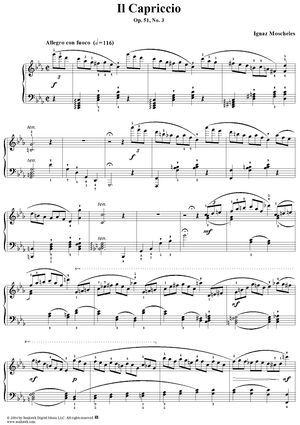 Il Capriccio, Op. 51, No. 3