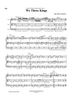 We Three Kings - Score