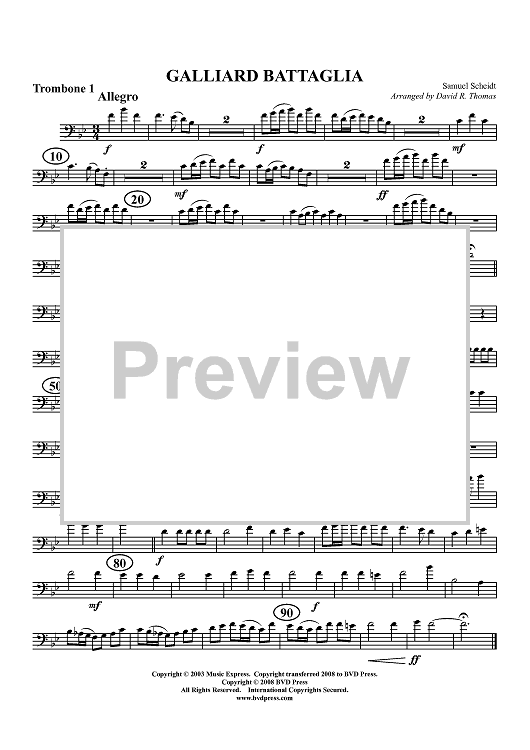 Galliard Battaglia - Trombone 1