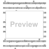 Donut Etudes: Coordination Studies, Volume 2 - Trombone 3