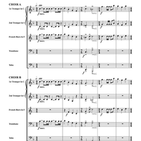 Mid-Atlantic Fanfare - Score