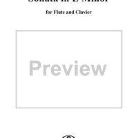 Sonata in E minor  Op. 91, No. 4