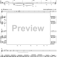 Easy Sonata in G Major for violin and piano - Piano Score