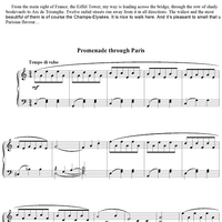 Musical Journey.  8. France. Promenade through Paris