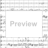 Divertimento No. 4 in B-flat major, K186 - Full Score