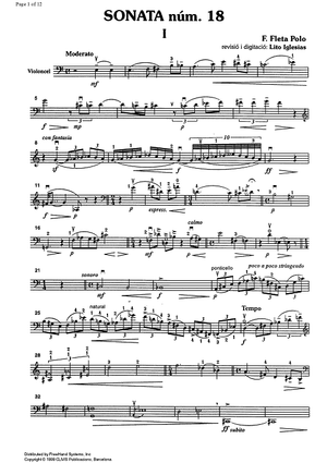 Sonata No.18