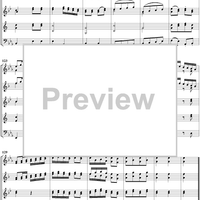 Divertimento No. 3 in E-Flat Major, K166 (K159d) - Score