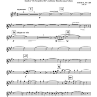 Variations on a Boboobo Song - E-flat Alto Saxophone 1