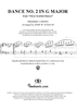 Dance No. 2 in G Major