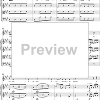 "Erwache, erwache", No. 3 from "Die Schuldigkeit des ersten Gebotes", K35 - Full Score