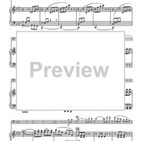 Allegro Agitato - from Violin Sonata in F Minor - Piano Score