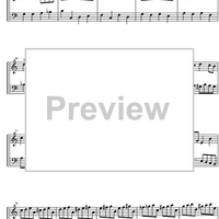 Suite  2 a minor BWV 807 - Score