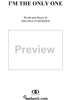 I'm the Only One