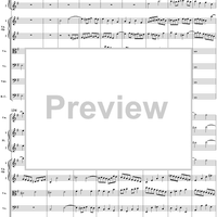 Brandenburg Concerto No. 4: Presto - Score