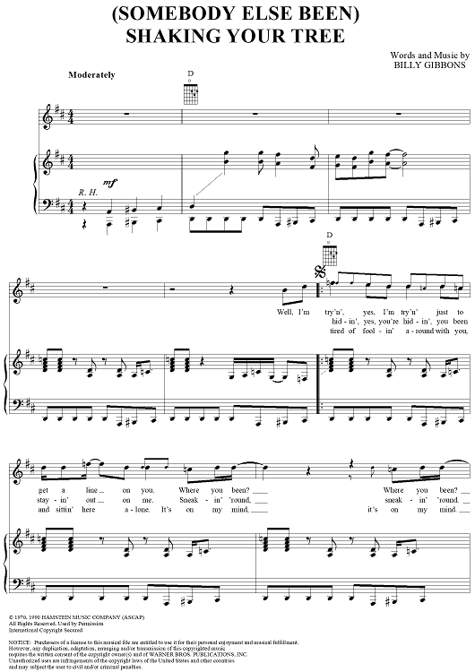 (Somebody Else Been) Shaking Your Tree