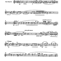 Amb B de Bach - Soprano Saxophone