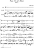 Piano Trio in G Minor, HobXV/19 - Piano Score