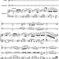 Piano Trio in G Minor, HobXV/19 - Piano Score