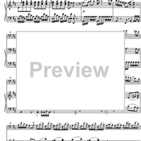 Concerto D Major - Score