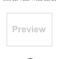 Gott der Vater wohn uns bei