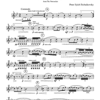 Arab Dance from The Nutcracker - Part 2 Flute, Oboe or Violin