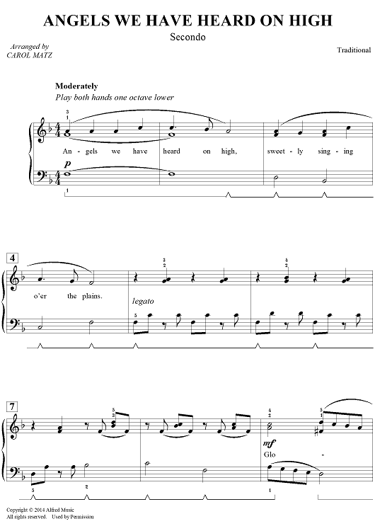 Angels We Have Heard On High