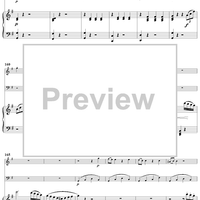 Piano Trio in G Major, HobXV/15 - Piano Score