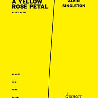 A Yellow Rose Petal - Full Score