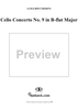 Cello Concerto No. 9 in B-flat Major - Cello