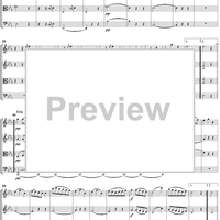 String Quartet No. 10 in E-flat Major, Op. posth. 125, No. 1 - Score