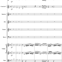 Chorus: Se gloria il crin ti cinse, No. 17 from "Lucio Silla", Act 2 - Full Score