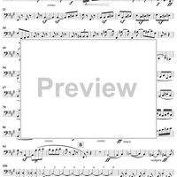 String Quintet No. 1 in A Major, Op. 18 - Cello