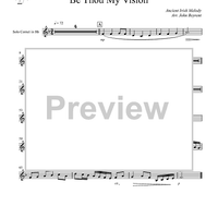 Be Thou My Vision - Solo Cornet in Bb