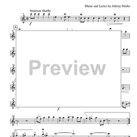 Music for Four, Collection No. 1 - Popular Christmas Favorites - Part 1 Flute, Oboe or Violin